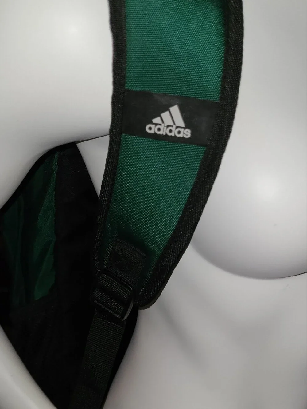 adidas Green and Black Multi-Compartment Backpack